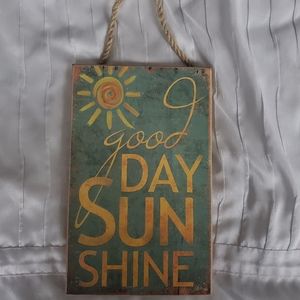 Wall decor "good day sunshine"